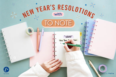 To Note Notebook: มาทำ New Year's Resolutions กันเถอะ!
