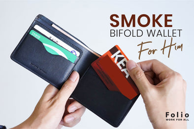 กระเป๋าสตางค์ผู้ชาย “Smoke” the Wallet, Make a “Perfect Look”
