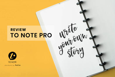 TO NOTE PRO สมุดจดแบบใหม่ ดีไซต์เท่ห์ไม่ซ้ำใคร