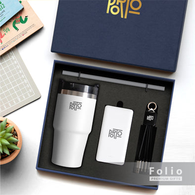 TUMBLER AND POWER BANK SET