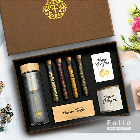 BAMBOO TUMBLER PREMIUM TEA SET