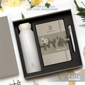 SEPIA NOTEBOOK AND TUMBLER SET