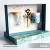 GLASS TEA MUG AND TEA SET
