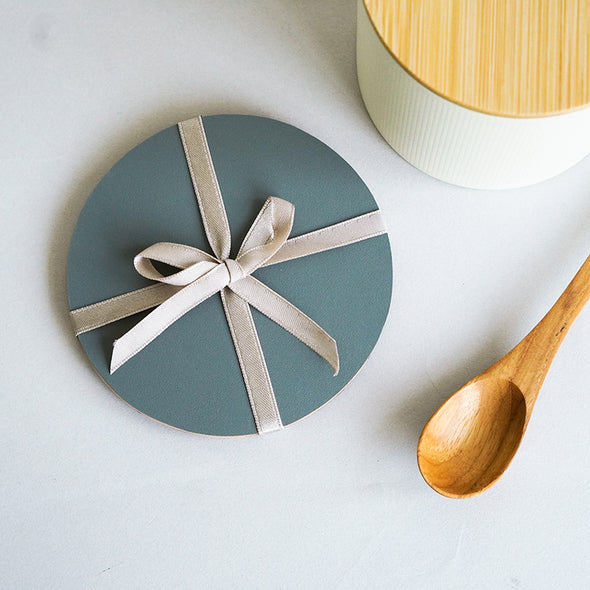 GLASS TEAPOT INFUSER AND COASTERS SET