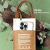 Folio : Jour washable paper tumbler bag ที่ใส่แก้วน้ำพร้อมช่องใส่มือถือผลิตจากกระดาษซักได้-12460