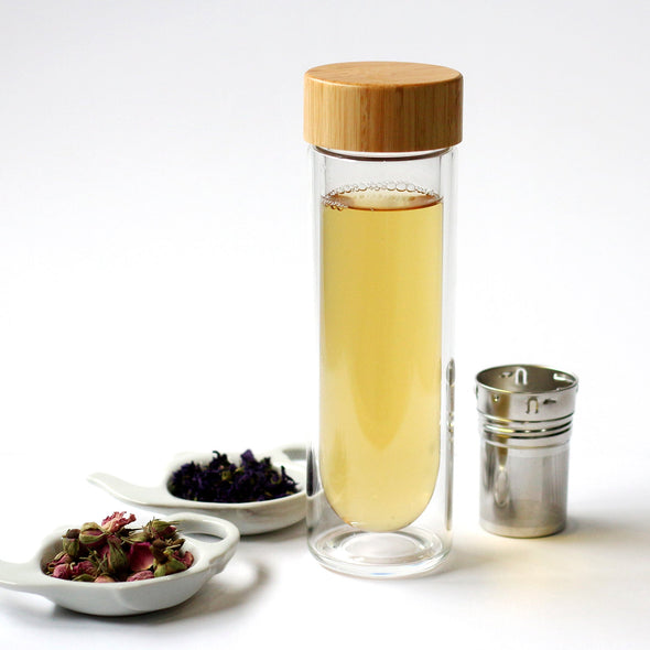 BAMBOO TUMBLER OOLONG AND GLASS RETIREMENT SET