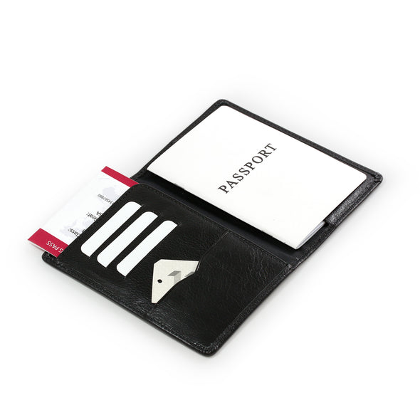 Black Passport Cover set