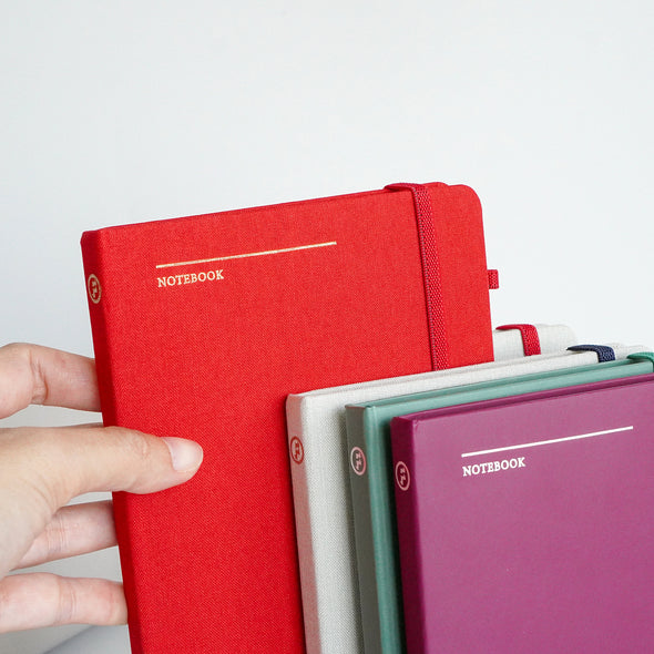 Folio Notebook A5 (Lined) : สมุดจดบันทึก 96 แผ่น แบบเส้น