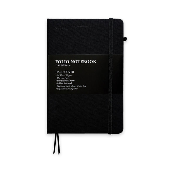 Folio Notebook A5 (Dot grid) : สมุดจดบันทึก 96 แผ่น แบบกระดาษจุด