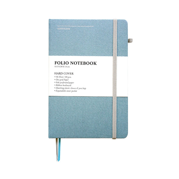 Folio Notebook A5 (Dot grid) : สมุดจดบันทึก 96 แผ่น แบบกระดาษจุด