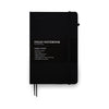 Black Edge Notebook A5 (Ruled) : สมุดจดบันทึกขอบสีดำ แบบมีเส้น