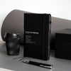 Black Edge Notebook A5 (Ruled) : สมุดจดบันทึกขอบสีดำ แบบมีเส้น