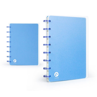 FOLIO X TO NOTE : RULED A5 BLUE สมุดโน้ตแบบมีเส้น สามารถดึงกระดาษออกหรือเข้าเล่ม จัดหน้าได้อิสระ