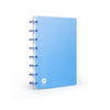 FOLIO X TO NOTE : RULED A5 BLUE สมุดโน้ตแบบมีเส้น สามารถดึงกระดาษออกหรือเข้าเล่ม จัดหน้าได้อิสระ