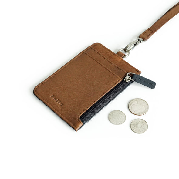 Myra ID Card Holder (Two-Tone) ที่ใส่บัตรพร้อมสายคล้องคอ