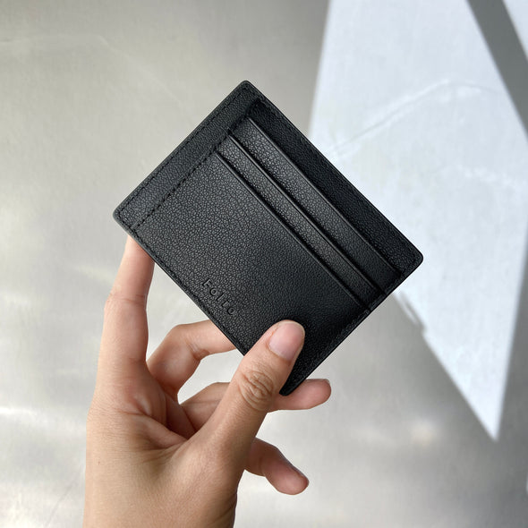 Nize Slim Card Case กระเป๋าใส่บัตรผลิตจากหนังแท้รีไซเคิล