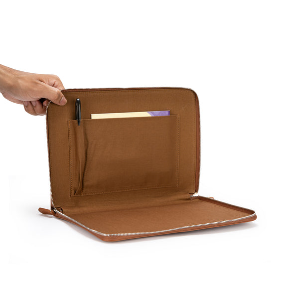 Nize Tablet Zipcase กระเป๋าใส่แท็ปเล็ต ผลิตจากกนังแท้รีไซเคิล