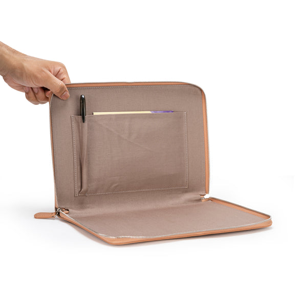 Nize Tablet Zipcase กระเป๋าใส่แท็ปเล็ต ผลิตจากกนังแท้รีไซเคิล
