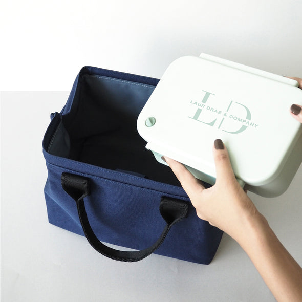 NAVY LUNCH BAG