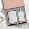 Passport Cover and Luggage tag set