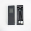 FOLIO: 3 in 1 Light Charger [Silver] สายชาร์จสลักชื่อได้ สายไนล่อน หัวชาร์จรองรับ iPhone / Micro / USB-C