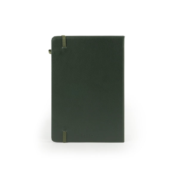 Folio Silver Edge Notebook A5 (Blank) : สมุดขอบเงินขนาด A5 (แบบไร้เส้น)