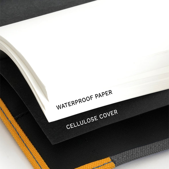 Jour Waterproof Note Size A6 : สมุดกันน้ำ Two-Tone (Night Dunes)