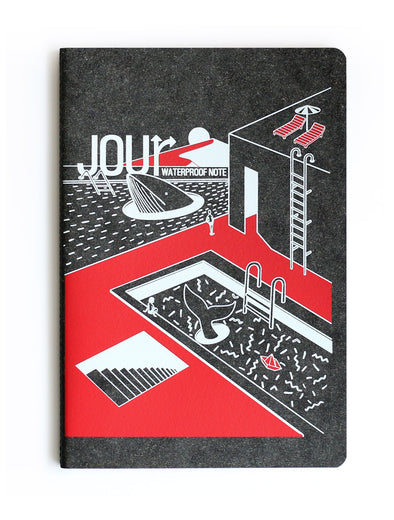 Jour Waterproof Size A5 : สมุดกันน้ำ Screen (B06)