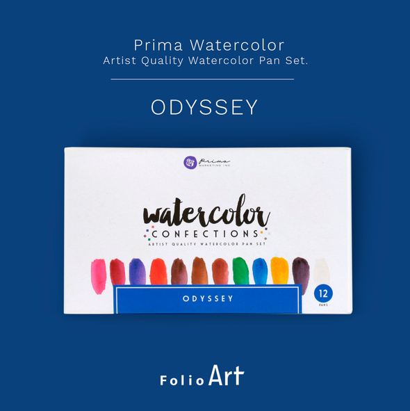 Prima Watercolor : สีน้ำ Prima รุ่น Odyssey