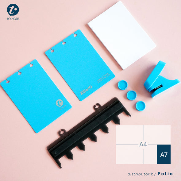 FOLIO x TO NOTE KIT ชุดประกอบสมุดโน้ต ขนาด A6 พร้อมที่เจาะกระดาษ