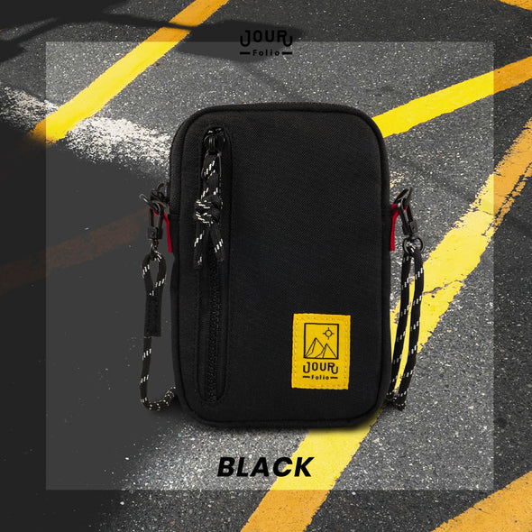 Folio Brand : Jour Compact Bag : Black