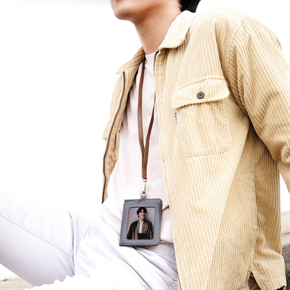 Myra ID Card Holder (Two-Tone) ที่ใส่บัตรพร้อมสายคล้องคอ