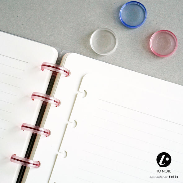 FOLIO X TO NOTE : RULED A5 WHITE สมุดโน้ตแบบมีเส้น สามารถดึงกระดาษออกหรือเข้าเล่ม จัดหน้าได้อิสระ