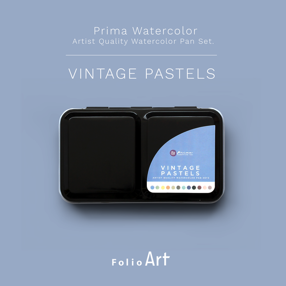 Prima Watercolor : สีน้ำ Prima รุ่น Vintage Pastels